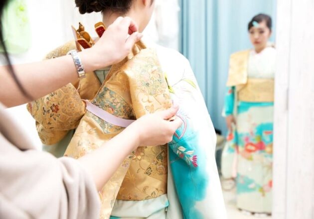 着付け師 エプロン