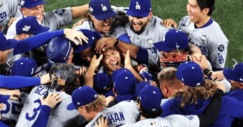 ドジャース優勝